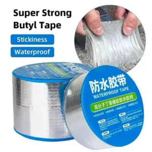 Lakban Aluminium Anti Bocor 3m & 5m – Lakban Waterproof Anti Air Silver Foil Super Kuat