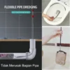 Penjepit Saluran Air 90cm Alat Pembersih Pipa Mampet Wastafel Toilet Dapur Anti Sumbat - Gambar 2