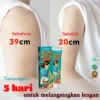 Balsem Pelangsing 20g Herbal Pembakar Lemak | Krim Slimming Perut Lengan Paha – Cepat Meresap Tidak Lengket - Gambar 9