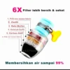 Saringan Kran Air 6 Lapis – Filter Air Kotor Untuk Kran Dapur / Wastafel | Isi Klem + Box - Gambar 4