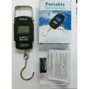Timbangan Gantung Digital WH-A08 – Mini Portable Scale 50kg Untuk Koper, Buah, Barang